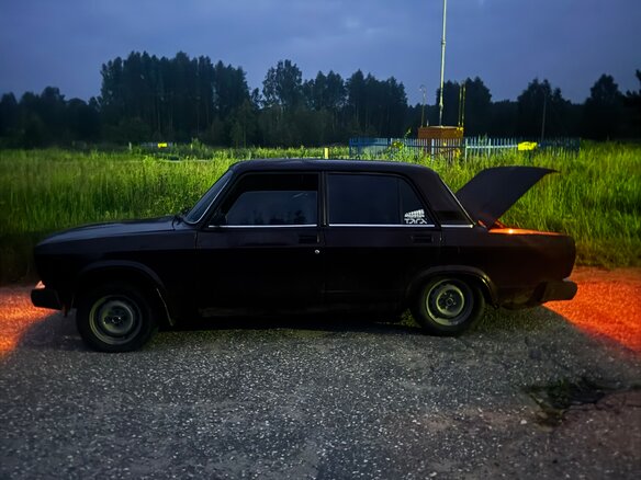 2007 Lada (ВАЗ) 2107, пурпурный, 130000 рублей - вид 6