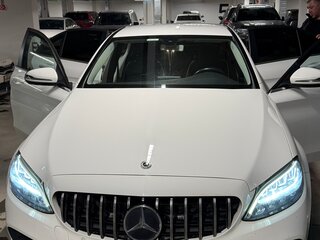 2019 Mercedes-Benz C-Класс 200 IV (W205) Рестайлинг, белый, 2800000 рублей, вид 4