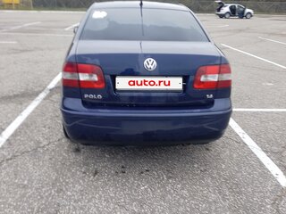 2004 Volkswagen Polo IV, синий, 280000 рублей, вид 3
