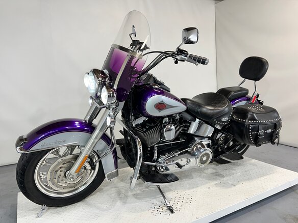 2001 Harley-Davidson Heritage, фиолетовый, 510000 рублей - вид 19