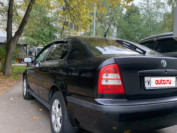 2004 Skoda Octavia I (A4) Рестайлинг, чёрный, 400000 рублей