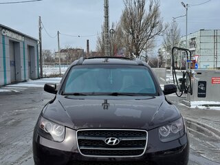2007 Hyundai Santa Fe II, чёрный, 1150000 рублей, вид 2