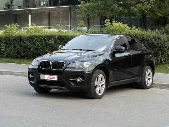 2012 BMW X6 35i 8-speed I (E71), чёрный, 1800000 рублей - вид 1