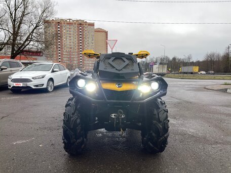 2014 BRP Can-Am Outlander X MR 650, жёлтый, 800000 рублей, вид 3