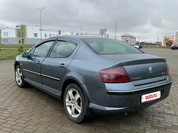 2004 Peugeot 407, серый, 365000 рублей - вид 6