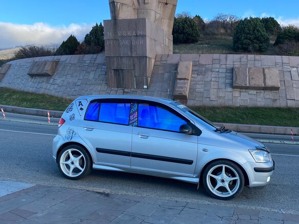 2005 Hyundai Getz I, серебристый, 400000 рублей