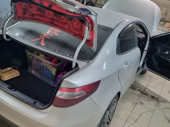 2013 Kia Rio 4-speed III, серый, 650000 рублей - вид 18