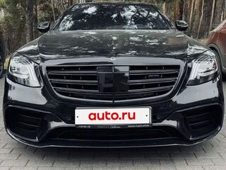 2018 Mercedes-Benz S-Класс AMG 63 AMG Long III (W222, C217) Рестайлинг, чёрный, 5699999 рублей, вид 4