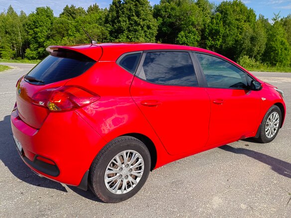 2013 Kia Ceed II, красный, 950000 рублей - вид 5