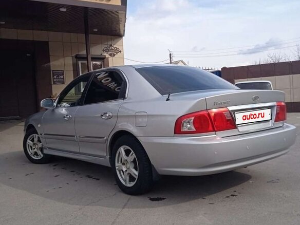 2005 Kia Magentis I Рестайлинг, серебристый, 600000 рублей - вид 7
