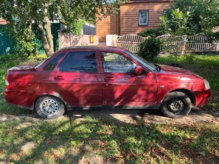 2009 Lada (ВАЗ) Priora I, красный, 185000 рублей, вид 3