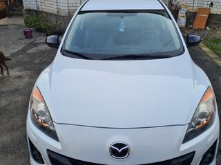 2013 Mazda 3 II (BL) Рестайлинг, белый, 1200000 рублей, вид 1