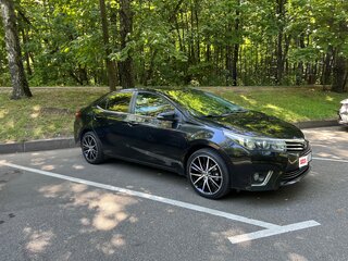 2014 Toyota Corolla XI (E160, E170, E180), чёрный, 1450000 рублей, вид 5