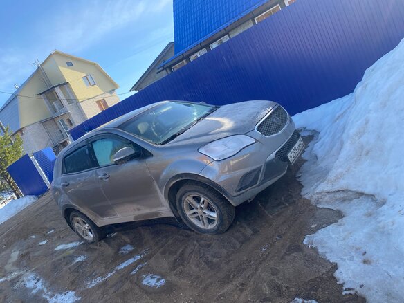 2012 SsangYong Actyon II, серый, 850000 рублей - вид 5