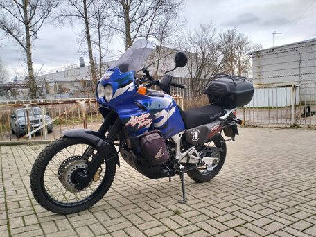 1999 Honda XRV 750 Africa Twin, синий, 620000 рублей, вид 2