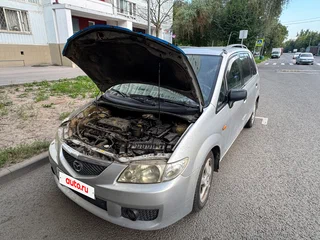 2002 Mazda Premacy I (CP), серебристый, 99999 рублей, вид 4