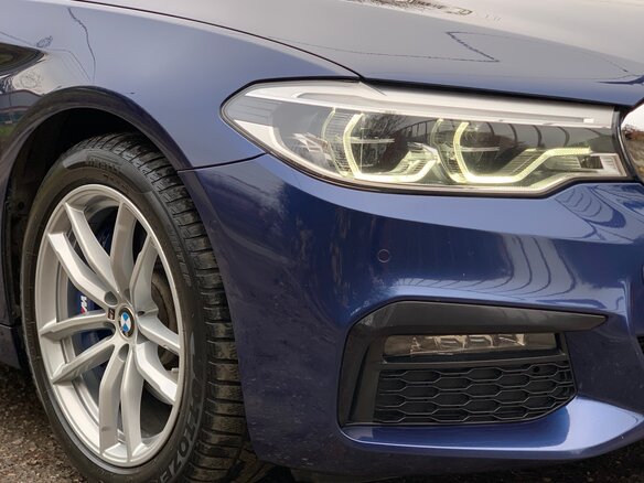 2020 BMW 5 серии 520d xDrive VII (G30/G31/G38), синий, 5200000 рублей - вид 10