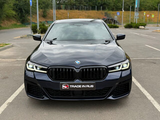 2022 BMW 5 серии 520i VII (G30/G31/G38) Рестайлинг, синий, 4850000 рублей, вид 2