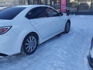 2011 Mazda 6 II (GH) Рестайлинг, белый, 945000 рублей, вид 3