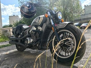 2016 Indian Scout, чёрный, 820000 рублей, вид 1