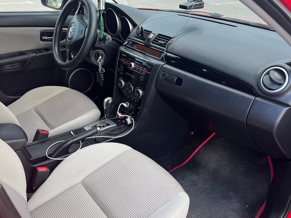 2008 Mazda 3 I (BK) Рестайлинг, красный, 575000 рублей - вид 15