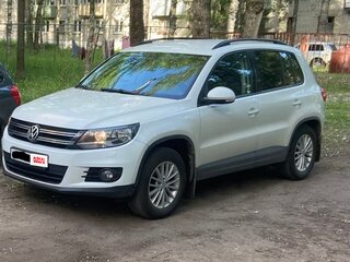 2014 Volkswagen Tiguan I Рестайлинг, белый, 950000 рублей, вид 1