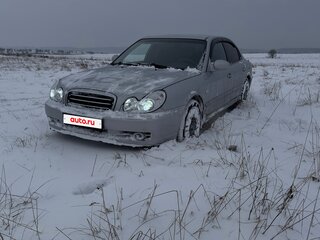 2007 Hyundai Sonata ТагАЗ IV (EF) Рестайлинг, серебристый, 640000 рублей, вид 1