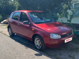 2008 Lada (ВАЗ) Kalina I, красный, 250000 рублей, вид 1