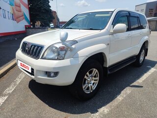 2005 Toyota Land Cruiser Prado 120 Series, белый, 2100000 рублей, вид 2