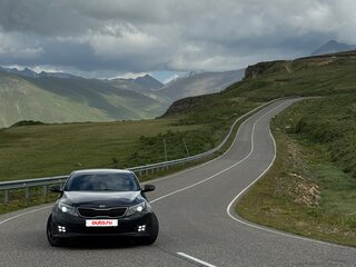 2014 Kia Optima III Рестайлинг, чёрный, 1400000 рублей, вид 2