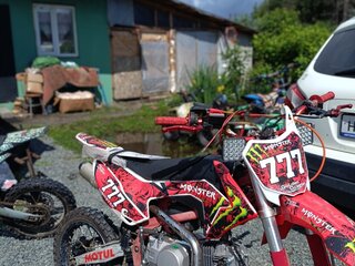 2020 BSE MX 125, красный, 80000 рублей, вид 3