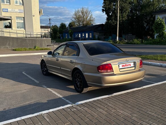 2006 Hyundai Sonata ТагАЗ IV (EF) Рестайлинг, бежевый, 280000 рублей - вид 6