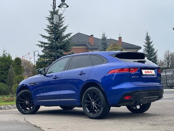 2020 Jaguar F-Pace I, синий, 3840000 рублей - вид 5