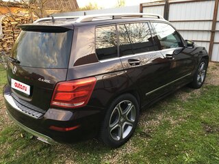 2012 Mercedes-Benz GLK-Класс 300 I (X204) Рестайлинг, коричневый, 1499000 рублей, вид 3