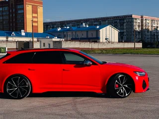 2020 Audi RS 6 IV (C8), красный, 9000000 рублей, вид 4
