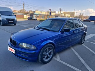 1999 BMW 3 серии 318i IV (E46), синий, 590000 рублей, вид 1