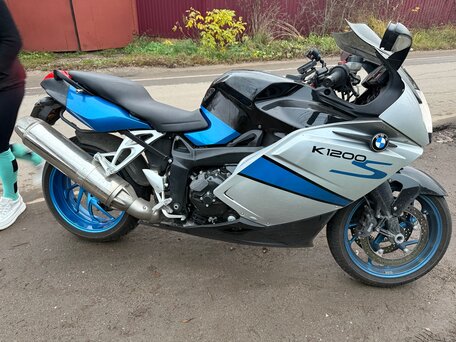 2006 BMW K 1200 S, синий, 600000 рублей, вид 4