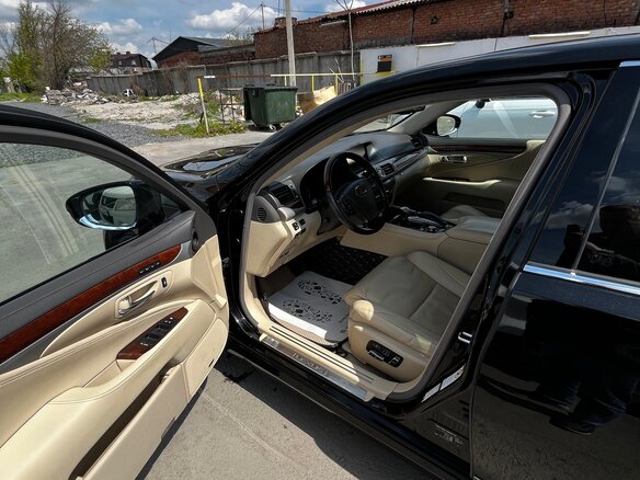 2013 Lexus LS 460 IV Рестайлинг 2, чёрный, 2250000 рублей - вид 8