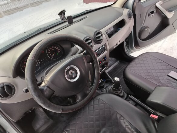 2011 Renault Sandero I, синий, 495000 рублей - вид 22