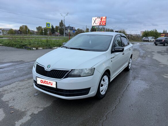 2015 Skoda Rapid I, белый - вид 2
