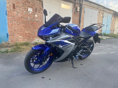 2015 Yamaha YZF-R25, синий, 380000 рублей, вид 1