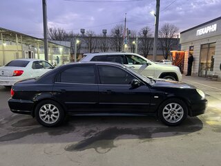 2005 Hyundai Sonata IV (EF) Рестайлинг, чёрный, 650000 рублей, вид 4