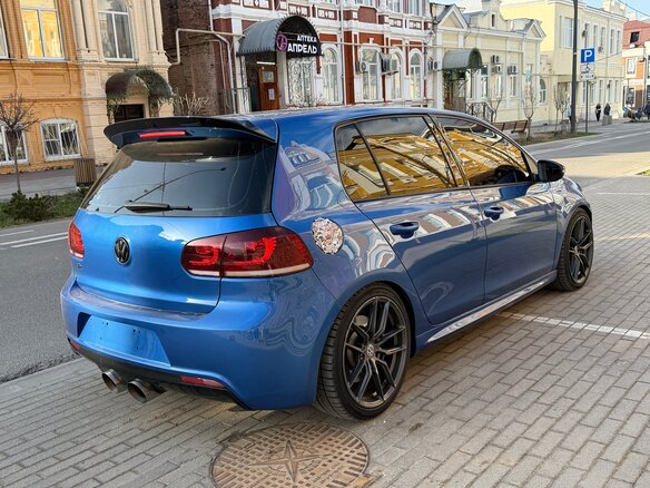 2012 Volkswagen Golf R VI, синий, 1570000 рублей - вид 11