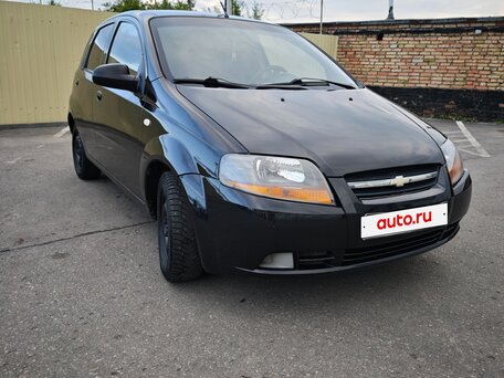 2007 Chevrolet Aveo I, чёрный, 280000 рублей, вид 1