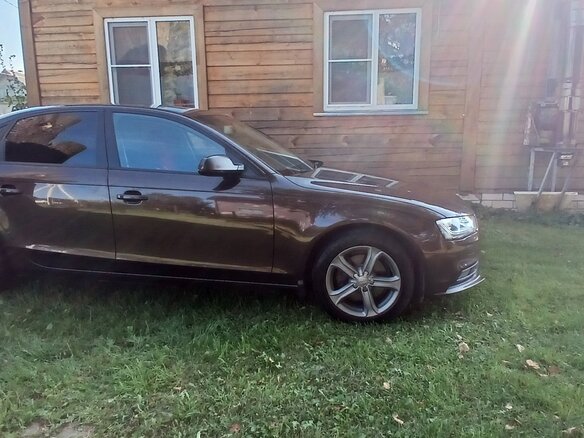 2014 Audi A4 IV (B8) Рестайлинг, коричневый - вид 6