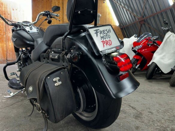 2010 Harley-Davidson Fat Boy, чёрный, 1190000 рублей - вид 6