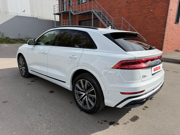 2019 Audi Q8 50 TDI I (4M), белый - вид 5