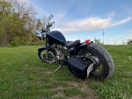 1992 Honda Steed 400, синий, 230000 рублей, вид 2