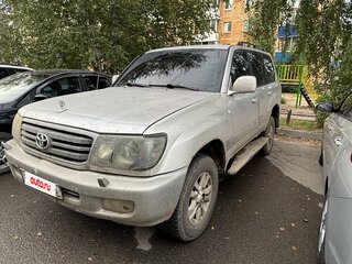 2000 Toyota Land Cruiser 100 Series, серебристый, 950000 рублей, вид 1