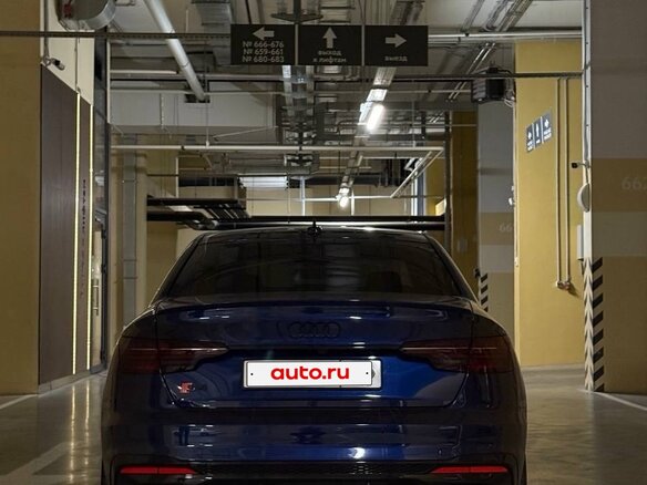 2020 Audi S4 V (B9) Рестайлинг, синий, 5150000 рублей - вид 2